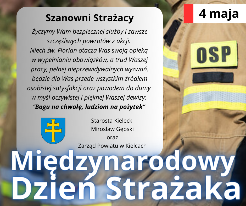 Wszystkim Strażakom - DZIĘKUJEMY